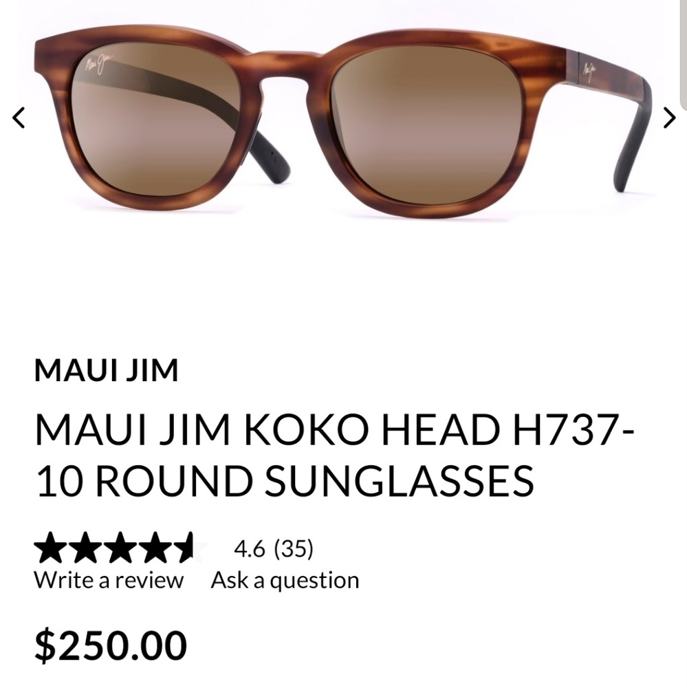 Maui Jim KoKo Head Sunglasses